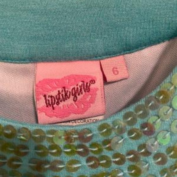 Lipstik Girls Children's Floral Dress - Size 6 - Picture 3 of 5